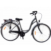 Mestsky bicykel - Bicykel 28 búrka 1-stupňová šedá Amsterdam Damka (Bicykel 28 búrka 1-stupňová šedá Amsterdam Damka)