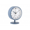 Designové stolní hodiny s budíkem 6027BL Karlsson 14cm