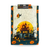 Halloween-ová dekorácia - obrus na stôl - s halloweenovými motívmi - 184 x 33 cm