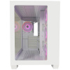 LC Power Gaming 807W midi tower PC skrinka biela; LC-807W-ON