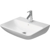 DURAVIT ME by Starck závesné umývadlo s otvorom, s prepadom, 600 x 460 mm, biela, 2335600000