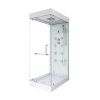 HOME DELUXE DIZAJN M Parná sprcha s vodopádom a LED osvetlením - 80 x 120 cm