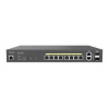 ENGENIUS ECS1112FP Cloud Managed PoE Switch, 8x GE port, 2x SFP / RJ45