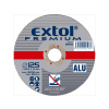 EXTOL kotúč rezný na hliník, priemer 125 x 1,0 x 22,2 mm 8808402