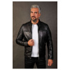 Max Original Leather Pánska kožená bunda AXEL black (M 44-46) - Čierna - M
