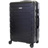 Cestovný kufor T-class® Cestovný kufor 618, matná čierna, XL (555)