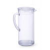 Plastový džbán s víčkem 2 l | HENDI, 425138 průsvitný