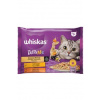 Whiskas TastyMix Creamy Creations kura a zelenina jahňa a morka v šťave 4 x 85 g