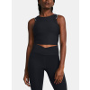 Under Armour Meridian Rib Crop Tank-BLK 1384008-001
