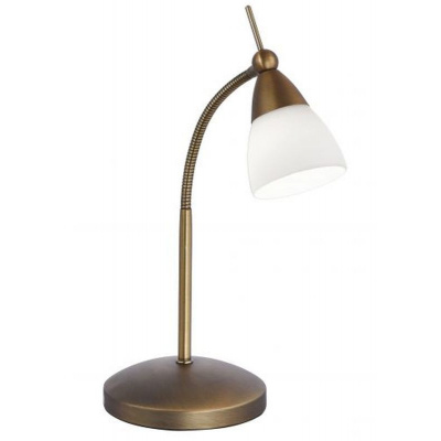Paul Neuhaus Pino stolová lampa 1x3 W mosadzná 4001-11
