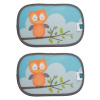 ZOPA Slnečná clona do auta zvieratka Owl