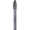 Ogivální stopková fréza zaoblená F 10x20mm, stopka 6mm DEDRA 07F652
