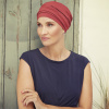 1490 NOMI turban Farba: červená