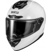 Integrální závodní helma Sparco X-Pro bílá (Sparco X-Pro uzavřená závodní přilba)