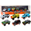 LEAN TOYS Sada terénnych vozidiel v mierke 1:64, 6 kusov