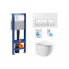 Cersanit SYSTEM 50 MECH K97-526 Set + tlačítko K97-519 + WC ARCO TORNÁDO