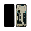 LCD display + dotyková doska + predný kryt pre Motorola Moto G35, black (Service Pack)