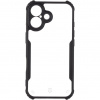 Tactical Quantum Stealth Kryt pro Apple iPhone 16 Clear/Black 8596311256868