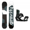 Gravity Adventure 23/24 snowboard + Gravity Indy black/moss vázání + sleva 300,- na příslušenství - 158 cm wide + M (EU 38,5-41,5)