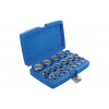 Hlavica multiprofilové 1/2”, veľkosti 8-32 mm, súprava 19 ks, univerzálna - BGS 2152