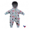 Softshellový dojčenský overal New Baby Tukan