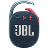 Prenosný reproduktor JBL Clip 4 modrý 5 W (JBLCLIP4BLUP)