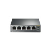 TP-LINK TP-Link TL-SF1005P sieťový prepínač Nespravované Fast Ethernet (10/100) Podpora napájania cez Ethernet (PoE) Čierna (TL-SF1005P)
