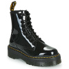Dr. Martens Polokozačky JADON BLACK PATENT LAMPER Čierna