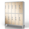 Šatní skriňa BHP 10-dverová šedá / dub sonoma: Eco Design BARTEK 1360 x 1720 x 450 mm