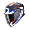 Integrální helma Scorpion Exo-R1 Evo Carbon Air Propel černá/bílá/červená M
