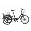 Liberty Trojkolka pro seniory TRINITY 6spd. Disk, kaučukové kola, 2025 černá, Diferenciál Ano