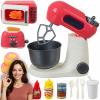SÚPRAVA KUCHYNSKÝCH DOPLNKOV PRE DETI 26 DIELOV MIXÉR TOASTER MIKROVLNKA