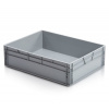 TBA Plastové obaly s.r.o. Plastová Euro prepravka 800x600x220 mm, plný úchyt