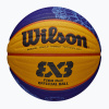 Basketbalová lopta Wilson Fiba 3x3 Game Ball Paris Retail 2024 modrá/žltá veľkosť 6 (6)