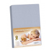 Bellatex plachta jersey svetlo sivá 140x200