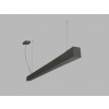 LED2 3312343D Závesné svietidlo LINO LASER 120 LED, 32W, 4000K, 3840lm, IP20, čierna, Priame, DALI/PUSH