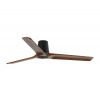 FARO Barcelona | FARO 33839 - Stropný ventilátor HEYWOOD TUB L borovica/čierna pr. 132 cm + DO | FA33839