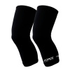 Návleky na kolená FORCE TERM čierne L