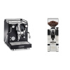 La Pavoni Cellini Classic, black + Eureka Mignon XL, CR chrome