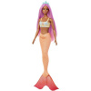 Barbie Rozprávková morská panna žltá 0194735183661