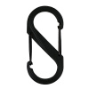 Plastová oboustranná karabina S-Biner, Nite Ize, #10, černá