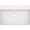 Deante Correo, granitové umývadlo na dosku 600x400x100 mm, biela, CQR_AU6S