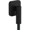 HANSGROHE FixFit Fine Q prípojka hadice so spätným ventilom, matná čierna, 28884670