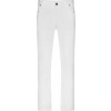 DAIBER JN 3002 / Pánske elastické nohavice - white 48
