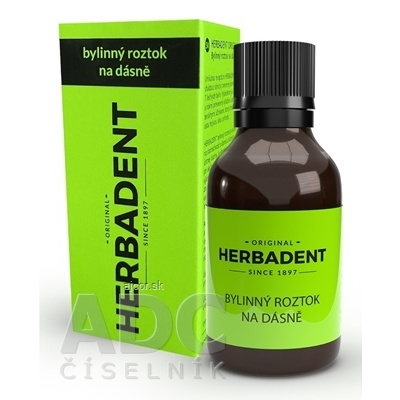 Herbai a.s. HERBADENT Original Bylinný roztok na ďasná 1x25 ml