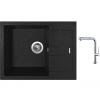 Set Sinks AMANDA 650 Granblack + batéria Sinks SLIM S2 kartáčovaná