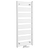 Bruckner ALBRECHT vykurovacie teleso 500x1250 mm, stredové pripojenie, biela SPH 600.114.4