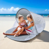 Plážový stan POP-UP so zástenou a UV50+ ochranou 200 x 120 x 90cm