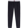 Tommy Hilfiger TRACK PANT VELOUR tmavo modrá,biela Dámske tepláky M