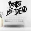 Punks Not Dead - vinylová samolepka na stenu 80x59cm